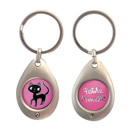 PORTE CLEFS JETON "PETITE MINETTE" - ZIG13PM - ZIGOH