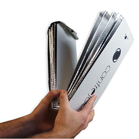 Pare-soleil avant pliable