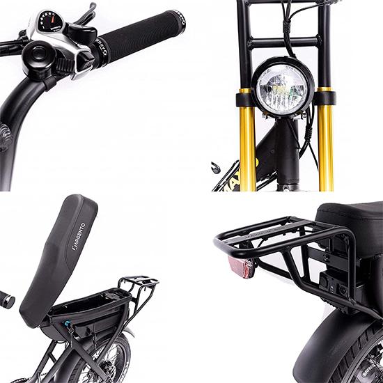 VÉLO A ASSISTANCE ÉLECTRIQUE MADMAX-S - FAT E-BIKE Argento - Vélo et Vélo  éléctrique | Autobacs