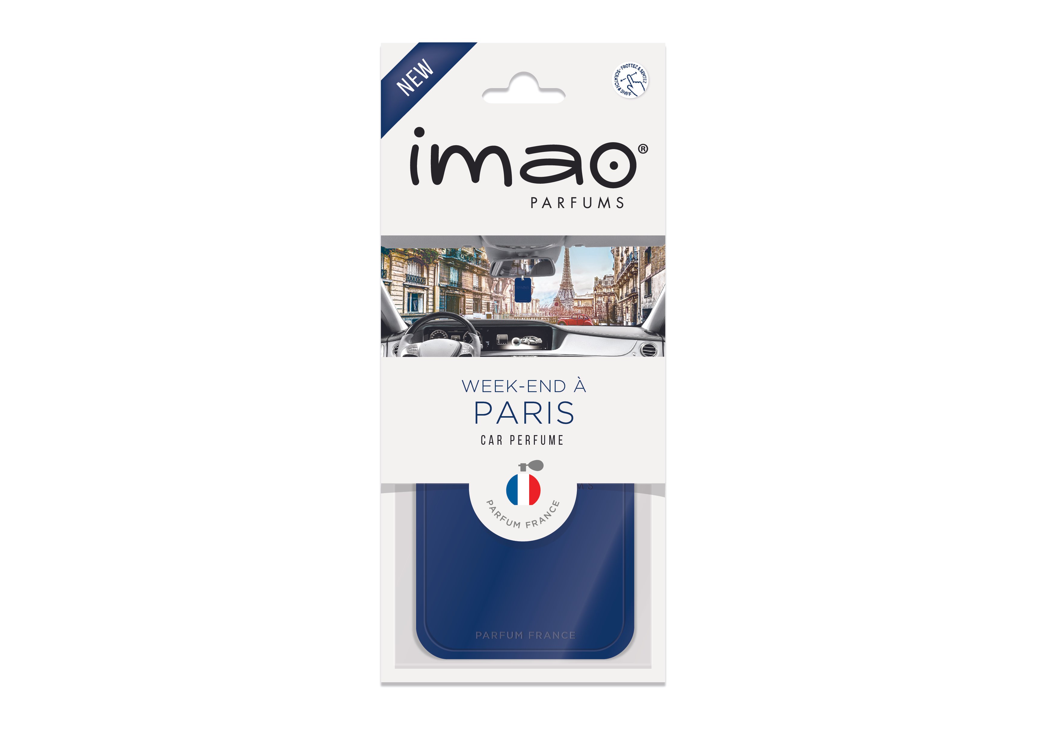 Désodorisant IMAO PARFUMEE WEEK-END A PARIS IMAO - Désodorisant voiture