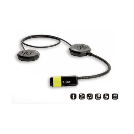 KSTE Kit Main Libre Moto, 1 Paire Casque Bluetooth de Moto BT Casque  Haut-parleurs Soutien Appels Mains Libres : : High-Tech