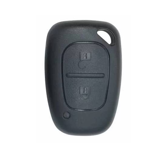 Clé de voiture 2 boutons avec lame de clé VAC102 adaptée au boîtier de clé  de voiture