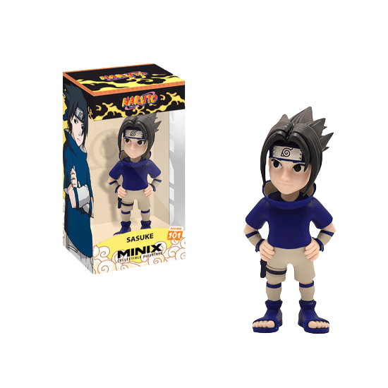 Figurine Sasuke Uchiwa 12 cm sous licence officielle Naruto - MINIX MINIX- FIGURINES - Figurines