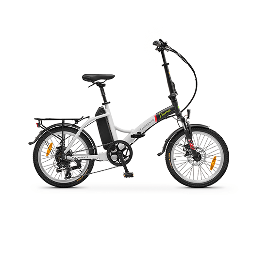 Image 1bis Vélo électrique Pliable 20 pouces Silver Piuma avec moteur Bafang 250w de marque ARGENTO à Autobacs