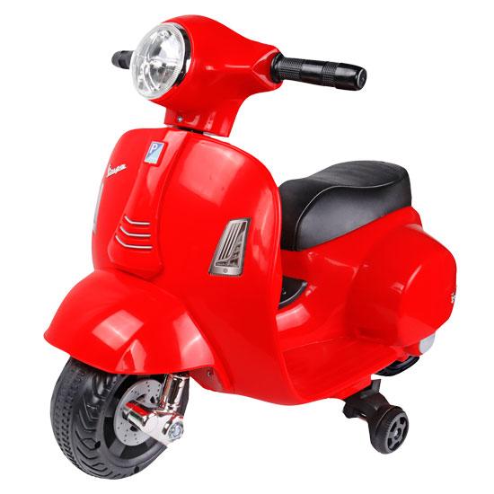 Mini Vespa GTS rouge éléctrique