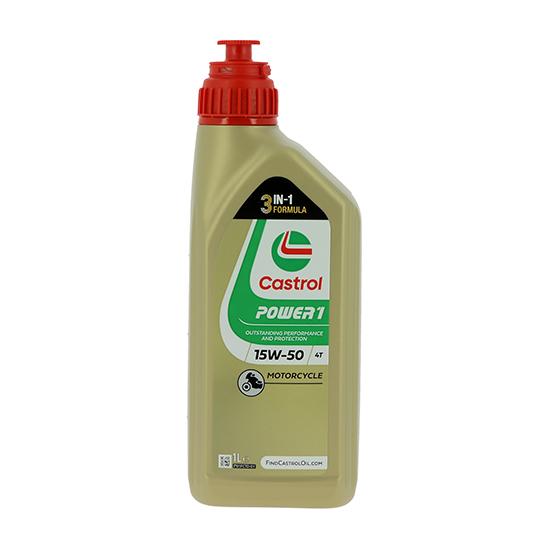 Huile additif Power 1 4T 15W50 1L - CASTROL