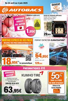 Découvez notre catalogue promotionnel 2025 - Autobacs