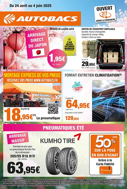 Découvez notre catalogue promotionnel 2025 - Autobacs