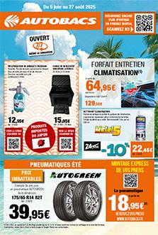 Découvez notre catalogue promotionnel été 2025 - Autobacs