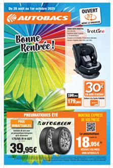 Découvrez notre catalogue promotionnel automne 2025 - Autobacs