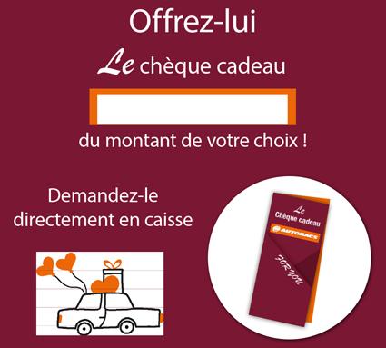 Offrez un chèque cadeau Autobacs Offrez un chèque cadeau Autobacs