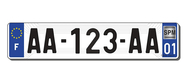 Remplacement plaque d'immatriculation en magasin Autobacs