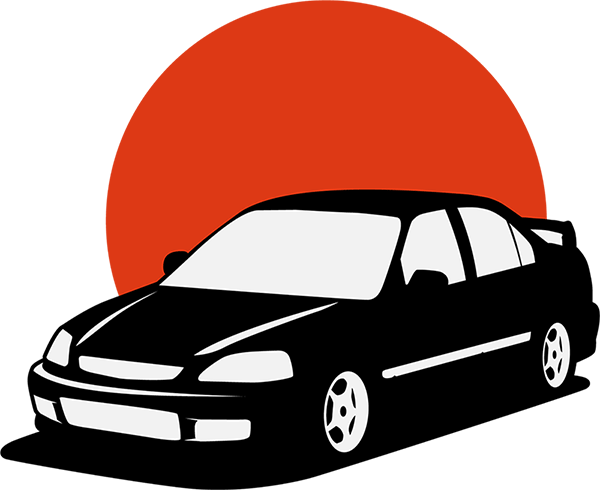 Picto voiture japonnaise - Autobacs