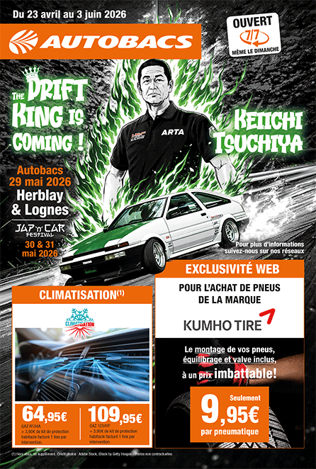 Découvrez nos offres printemps 2026 - Autobacs