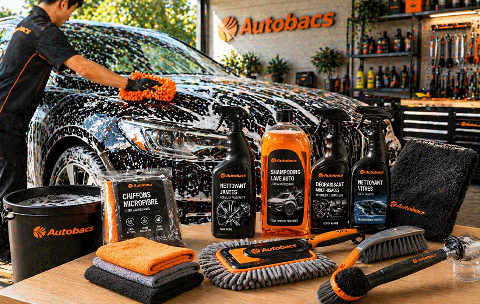 Nettoyage auto - Autobacs