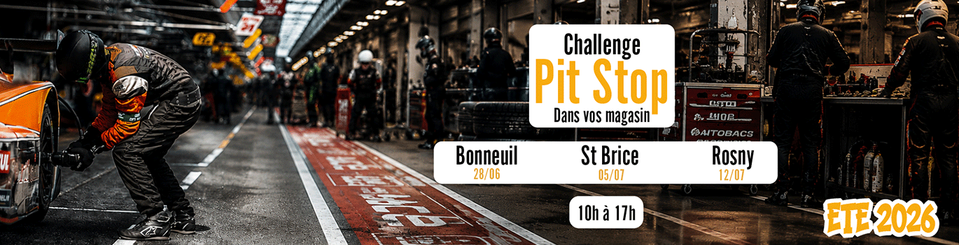 Challenge pit stop chez Autobacs Challenge pit stop chez Autobacs