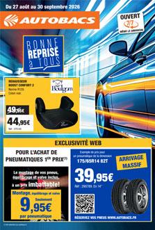 Découvrez nos offres pour la rentrée chez Autobacs France