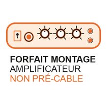 Forfait montage ampli non pré-cable Forfait montage ampli non pré-cable