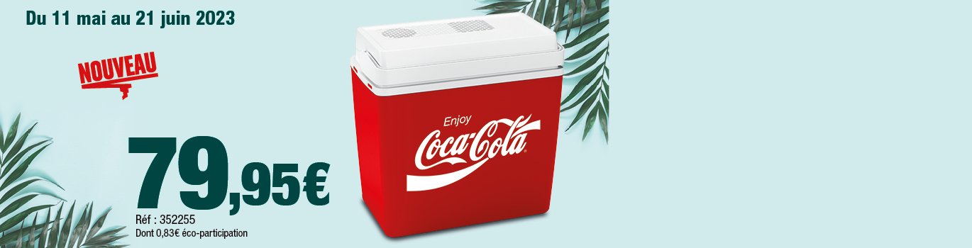 Offre Promotionnelle 03 de 2023 - Glacière Coca Cola - Centre auto Autobacs