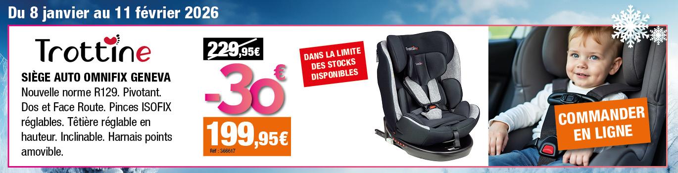Promotion siège auto - Autobacs