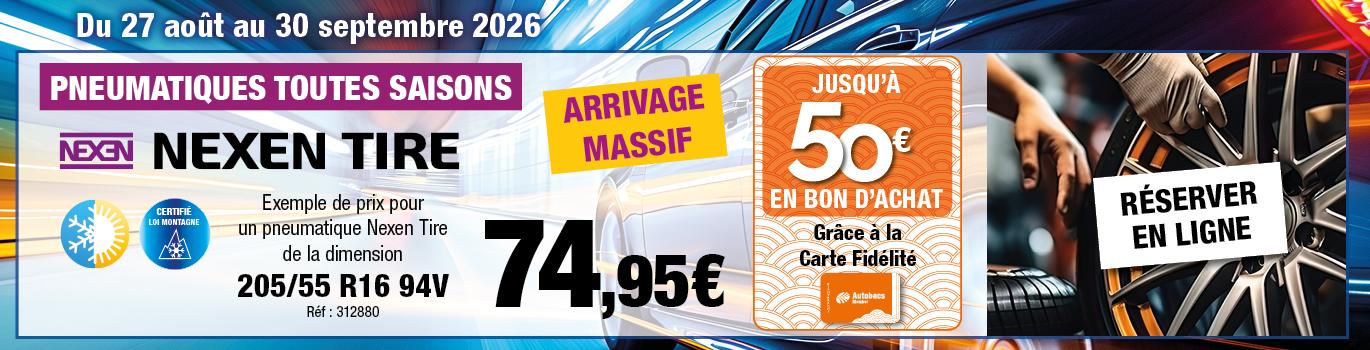 Découvrez nos offres pour la rentrée chez Autobacs France