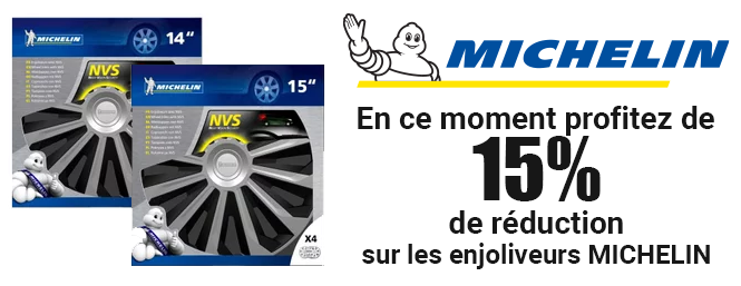Offre -15% sur les enjoliveurs Michelin - Autobacs Offre -15% sur les enjoliveurs Michelin - Autobacs