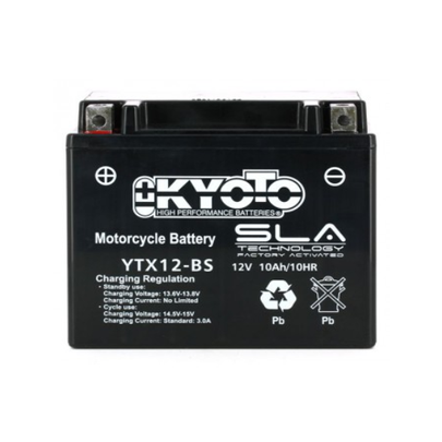 BATTERIE MOTO YTX12-BS - SLA AGM