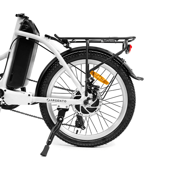 Image 5 Vélo électrique Pliable 20 pouces Silver Piuma avec moteur Bafang 250w de marque ARGENTO à Autobacs