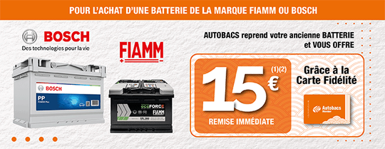Remise fidélité batterie - Autobacs Remise fidélité batterie - Autobacs