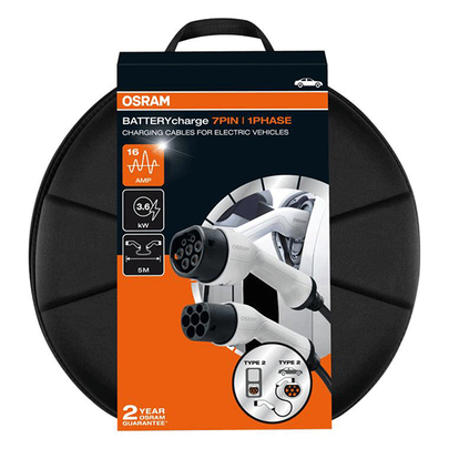 Cable alimentation véhicule électrique 230V T2 - OSRAM