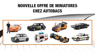 Image Actualité - Collaboration miniatures automobile Solido chez Autobacs
