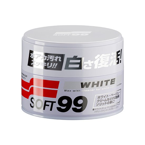 image 01 - Cire White Soft99 Wax classique