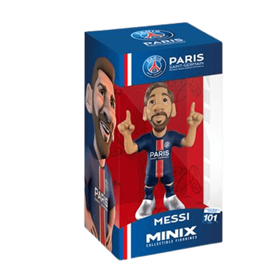 Image figurine Minix Lionel Messi, footballeur au club  Paris Saint Germain - PSG