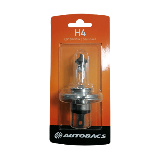 Image Ampoule Halogène H4 12 volts 55 à 60 watts vendue à Autobacs