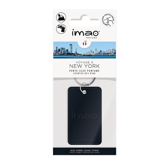 Porte-clés parfum voyage à New-York - IMAO Porte-clés parfum voyage à New-York - IMAO