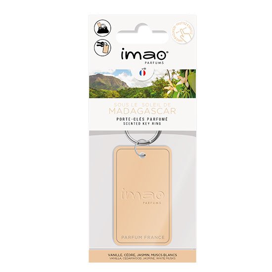 Porte-clés parfum sous le soleil de Madagascar - IMAO Porte-clés parfum sous le soleil de Madagascar - IMAO