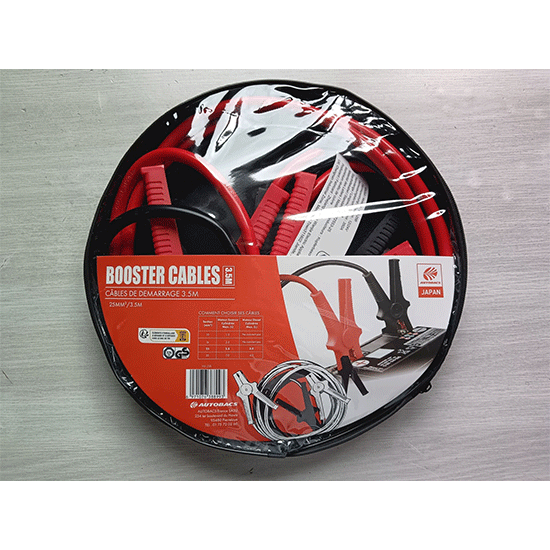 Câbles de démarrage 25 mm² 3,5 m Câbles de démarrage 25 mm² 3,5 m