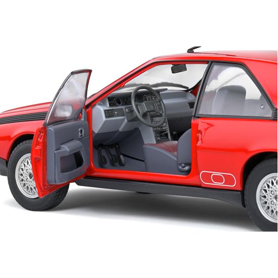 RENAULT FUEGO TURBO ROUGE SOLIDO - Espace Collectionneurs