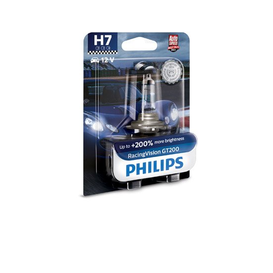 Ampoule H7 X1 RACING VISION GT200 55W - Philips PHILIPS - Ampoules -  Éclairage