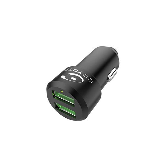 Chargeur allume cigare 2 USB COYOTE COYOTE - Chargeur allume