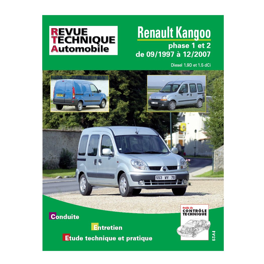 Revue technique automobile Renault Kangoo: Poignée extérieure de