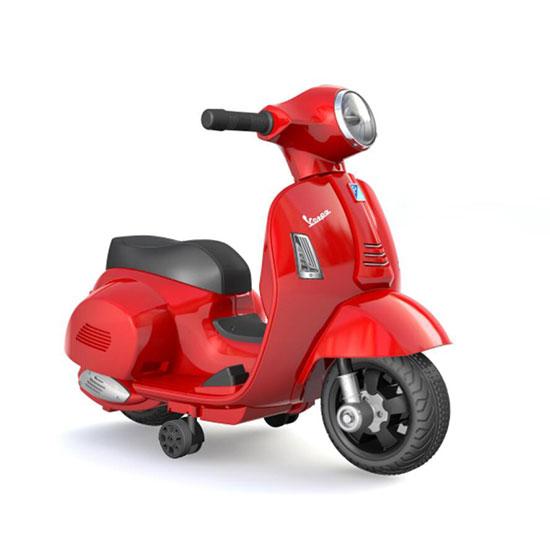 Mini Vespa GTS rouge éléctrique