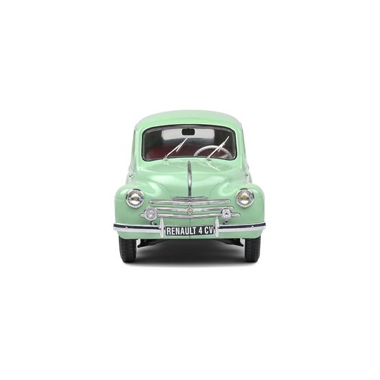 Maquette voiture : renault 4 cv verte Heller