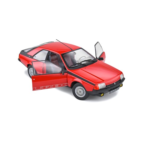 RENAULT FUEGO TURBO ROUGE SOLIDO - Espace Collectionneurs