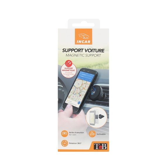 Support Telephone Voiture Grille Aeration Magnetique Aimant