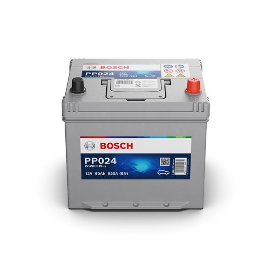 Bosch PP024 - Batterie auto - 60A/H 520A - technologie plomb-acide - Pour  véhicules sans système Start&Stop BOSCH - Batterie - Démarrage -  Éléctricité