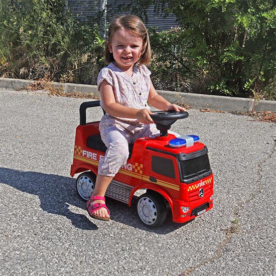 Image Trotteur Porteur Mercedes Pompier vendu à Autobacs