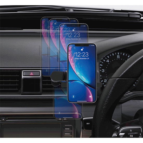 Support smartphone grille ventilation CH-1