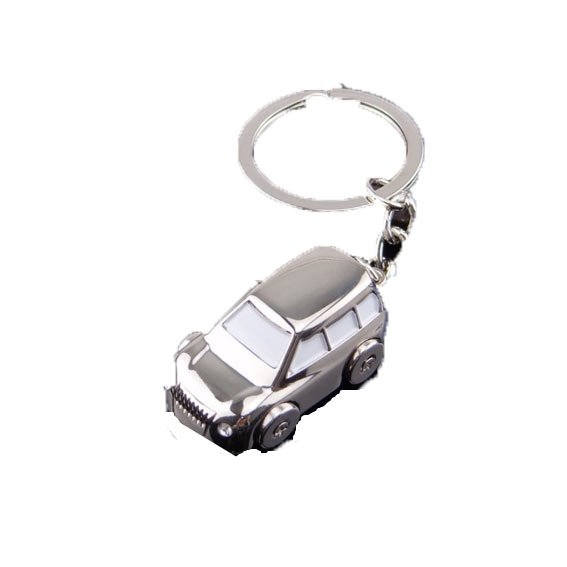 Porte-clés mini voiture sur