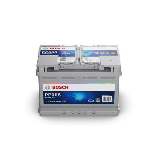 Bosch PP008 - Batterie auto - 77A/H 780A - technologie plomb-acide